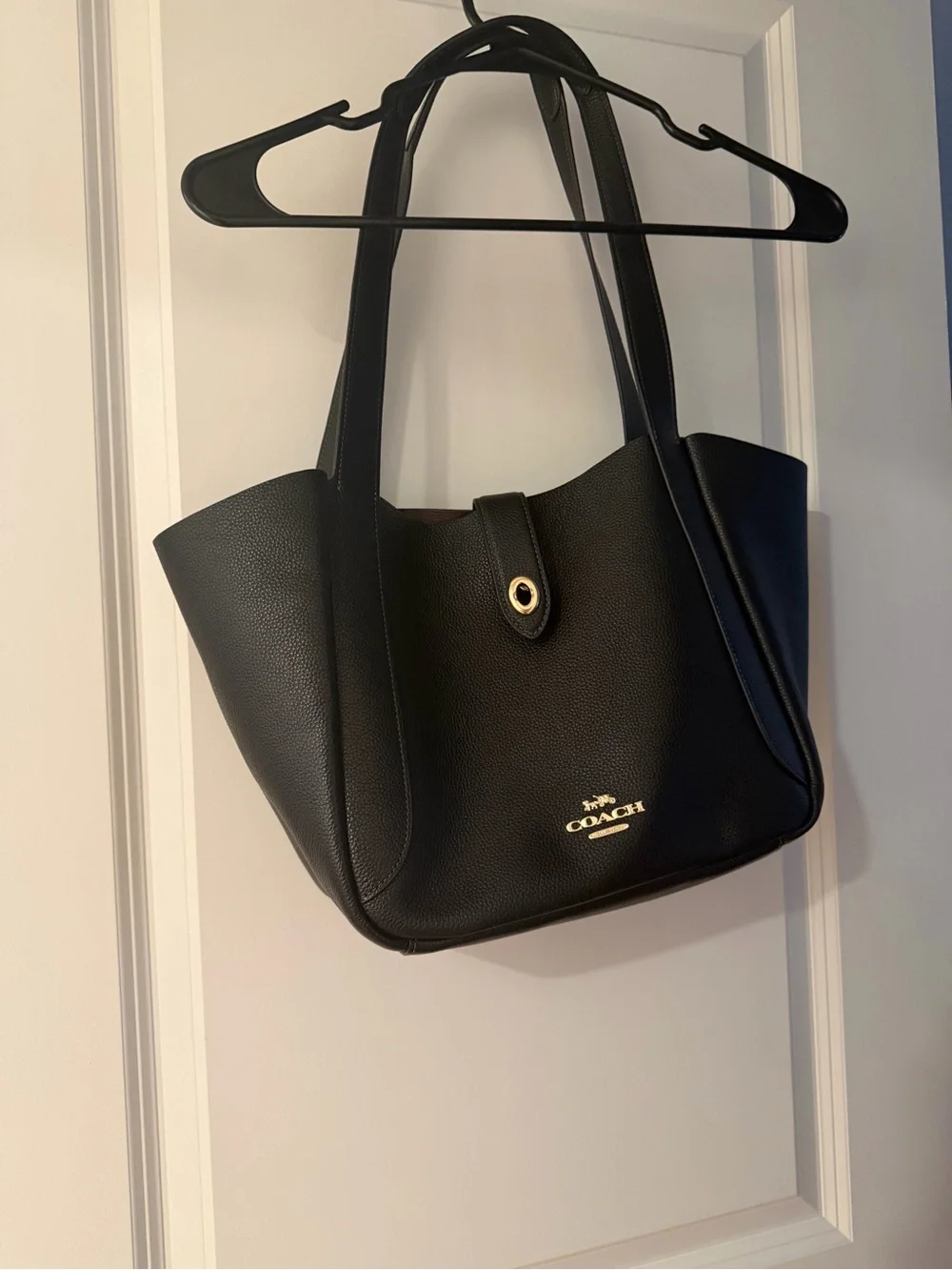 Coach Hadley Turnlock Tote Bag